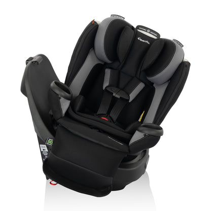 Revolve360 Extend Rotational All-in-One Convertible Car Seat with Quick Clean Cover side flip