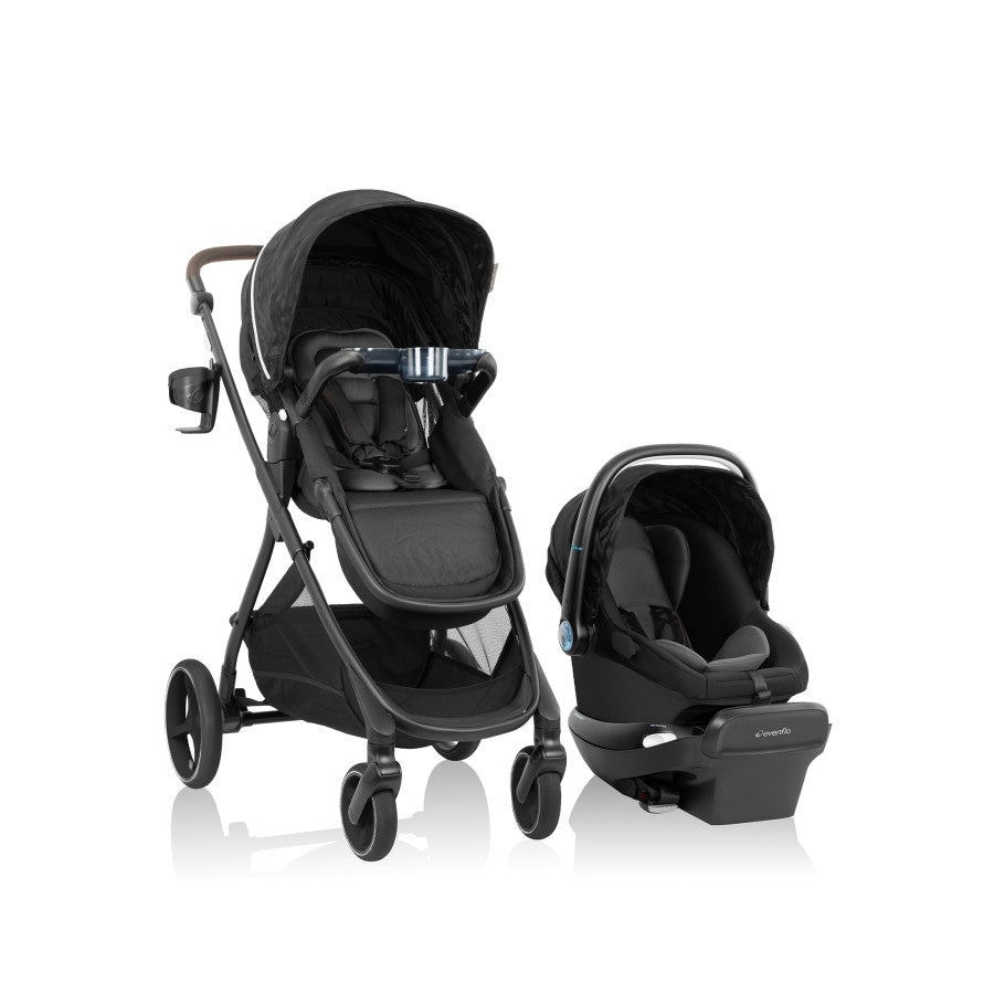 Shyft Intuiti+ Travel System featuring Revolve180 LiteMax NXT with SensorySoothe 17