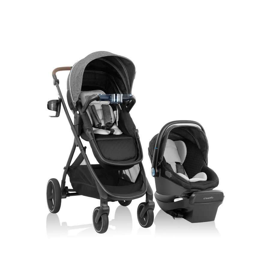 Shyft Intuiti+ Travel System featuring Revolve180 LiteMax NXT with SensorySoothe 3