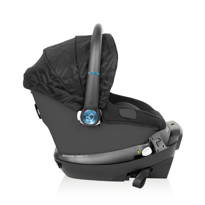 Shyft Intuiti+ Travel System featuring Revolve180 LiteMax NXT with SensorySoothe side