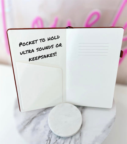 Baby's 1st Notebook, A Letter for Each Year on Your Birthday, Personalized Engraved New Parent Notebook