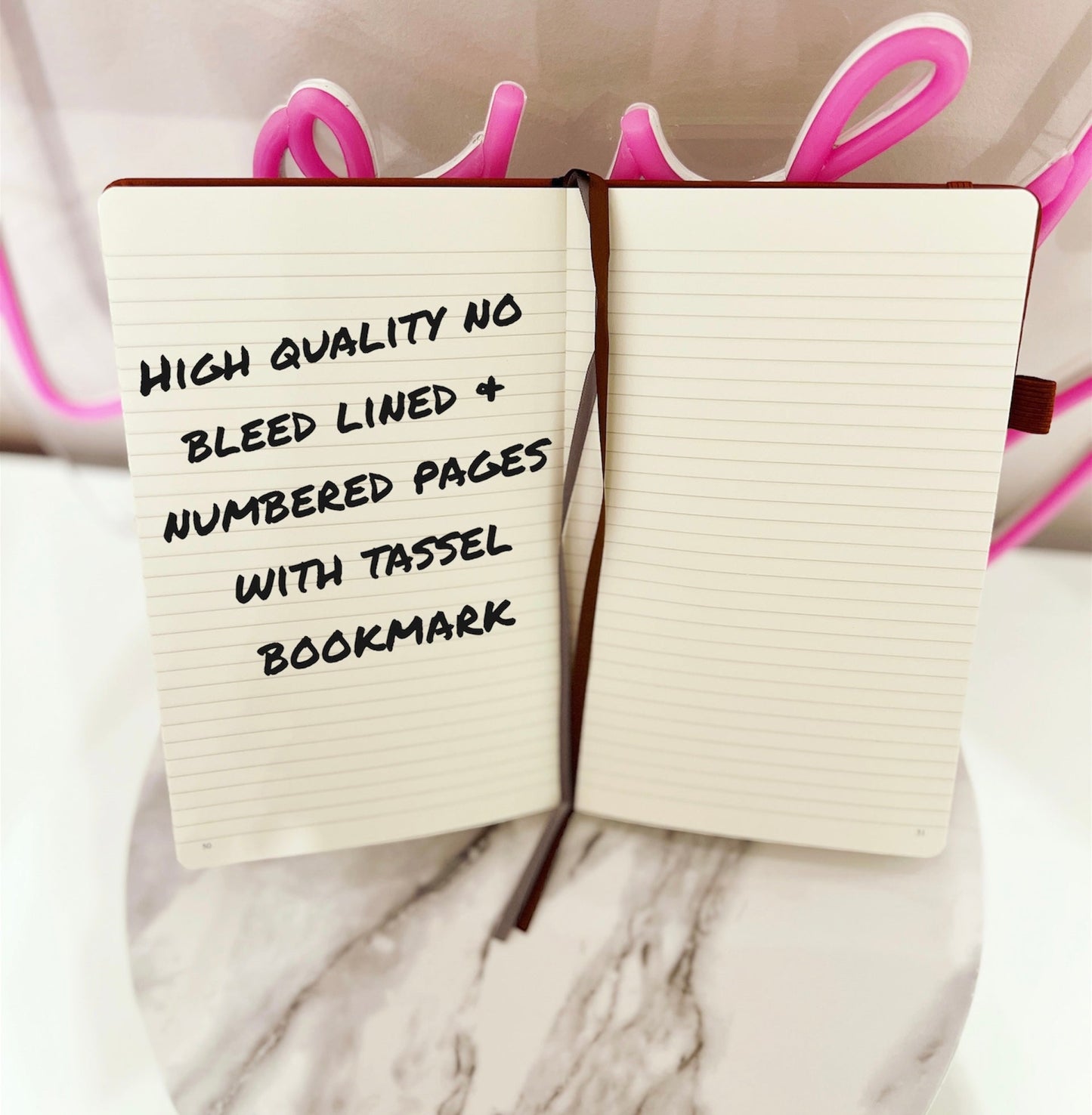 Baby's 1st Notebook, A Letter for Each Year on Your Birthday, Personalized Engraved New Parent Notebook