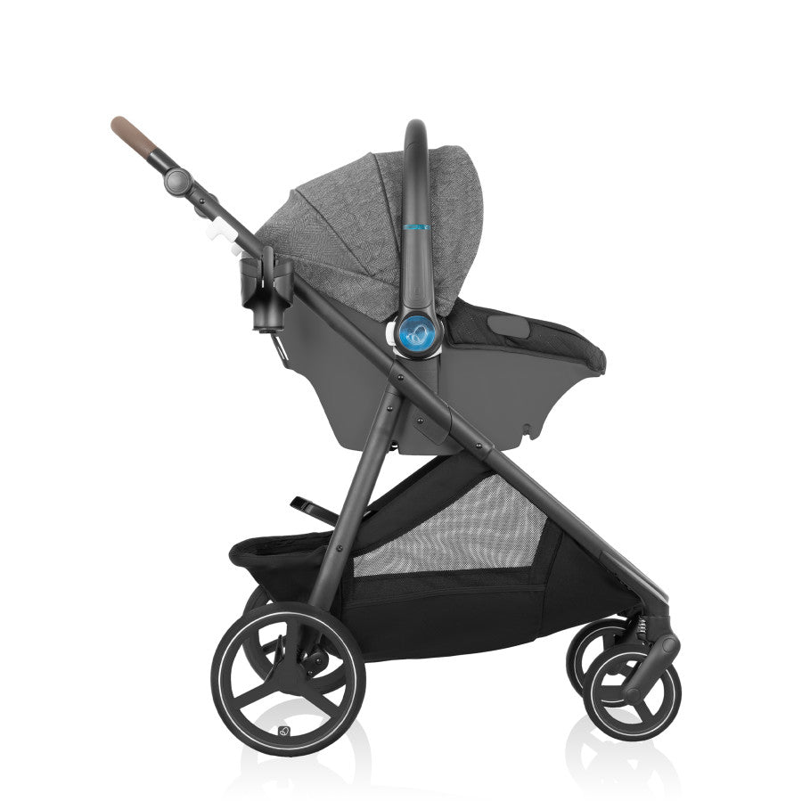 Shyft Intuiti+ Travel System featuring Revolve180 LiteMax NXT with SensorySoothe 9
