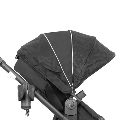 Shyft Intuiti+ Travel System featuring Revolve180 LiteMax NXT with SensorySoothe black canopy