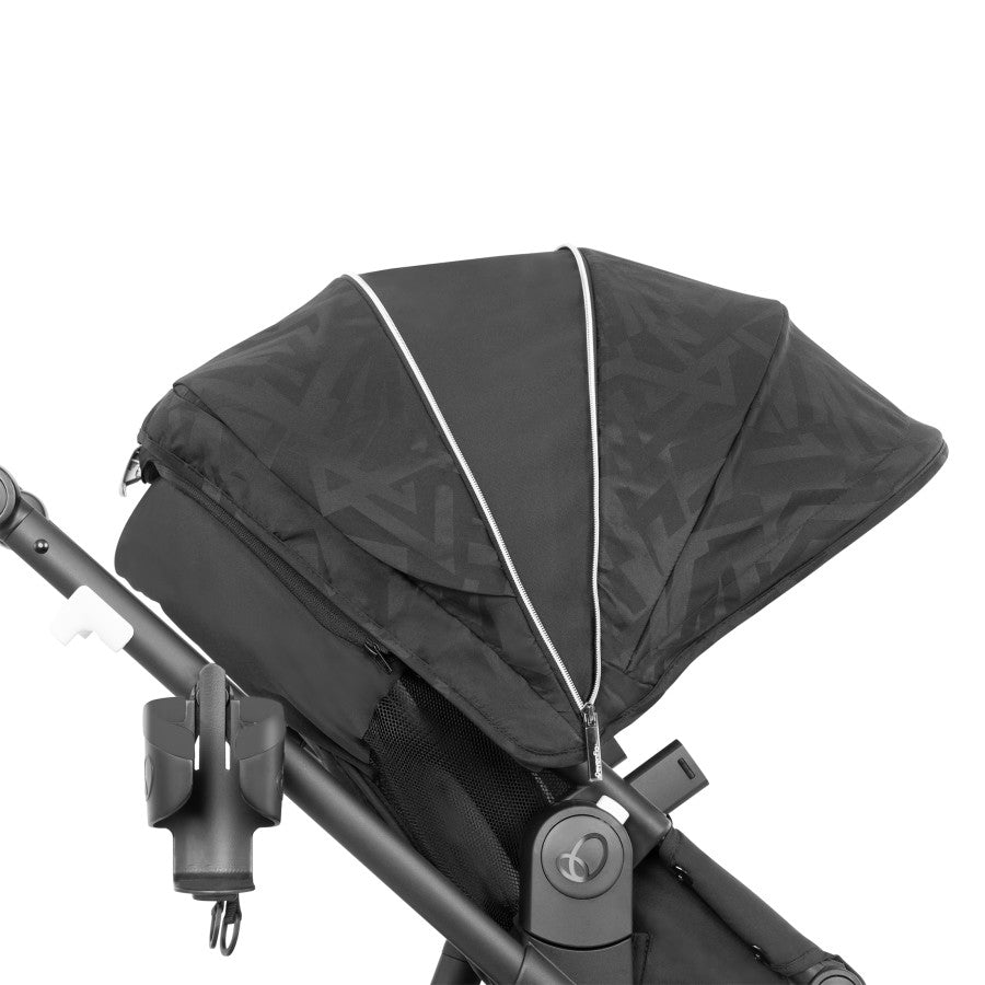 Shyft Intuiti+ Travel System featuring Revolve180 LiteMax NXT with SensorySoothe black canopy