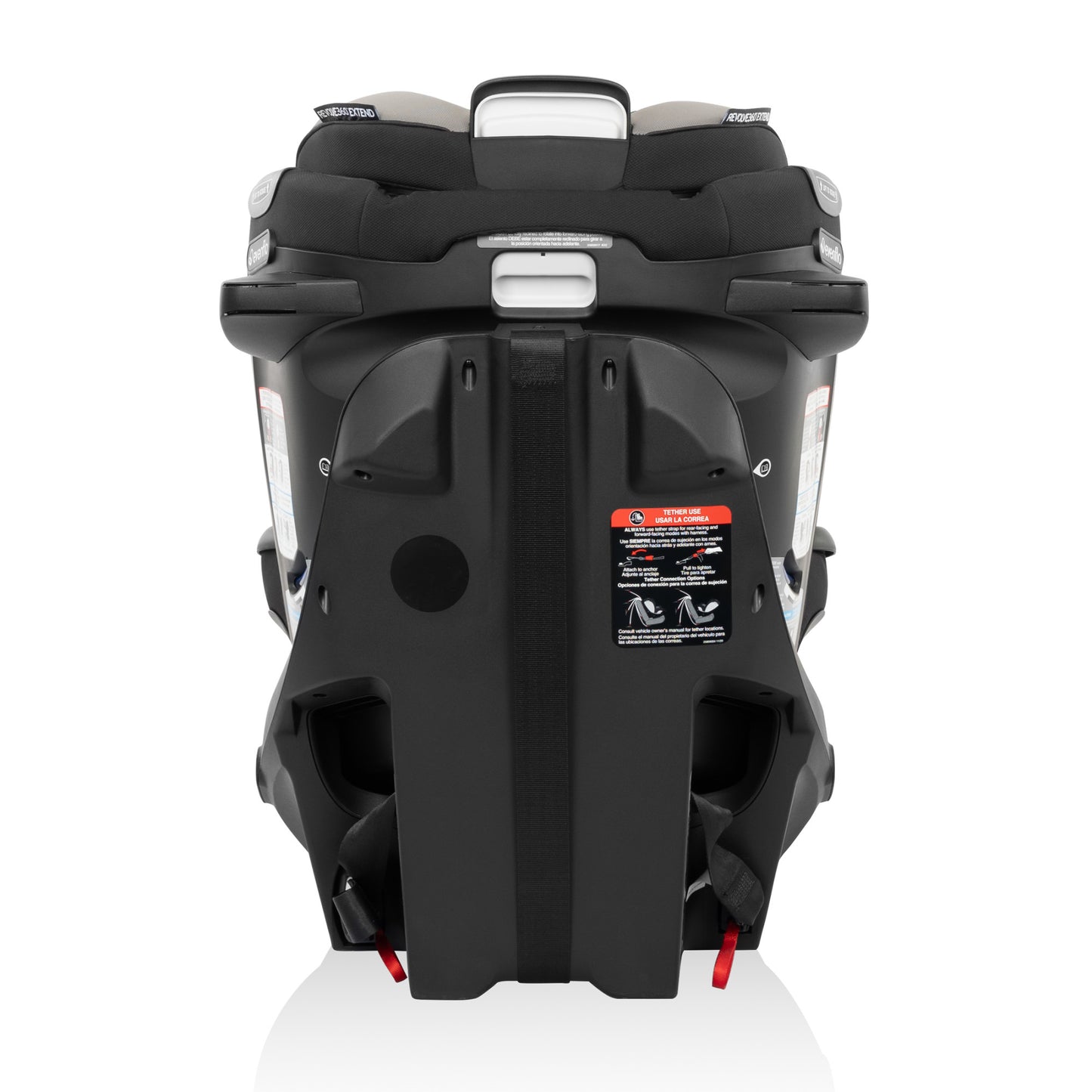 Gold Revolve360 Extend All-in-One Rotating Car Seat with Green & Gentle Fabric