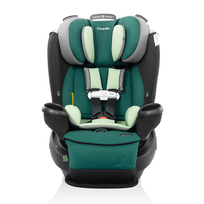 Gold Revolve360 Extend All-in-One Rotating Car Seat with Green & Gentle Fabric