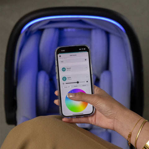 Shyft Intuiti+ Travel System featuring Revolve180 LiteMax NXT with SensorySoothe - Feature Image 2