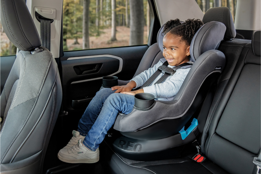 For practicality and ease, say hello to the REO™ by Revolve360™ Car Seat